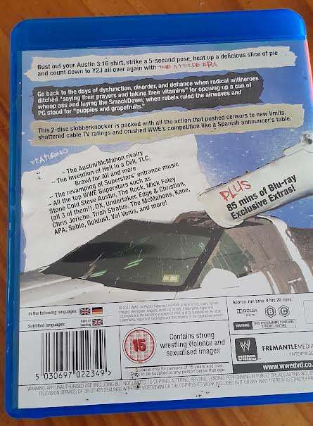 WWE The Attitude Era(2 Disc Set)