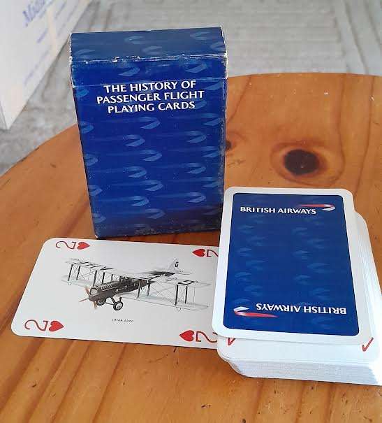 British Airways Playing Cards(Opened)