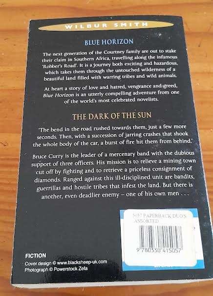 Blue Horizon & The Dark of the Sun-Wilbur Smith