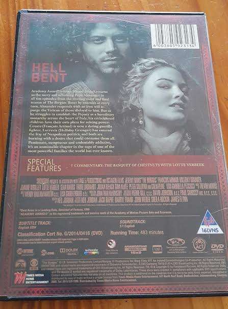 The Borgias Season Three DVD