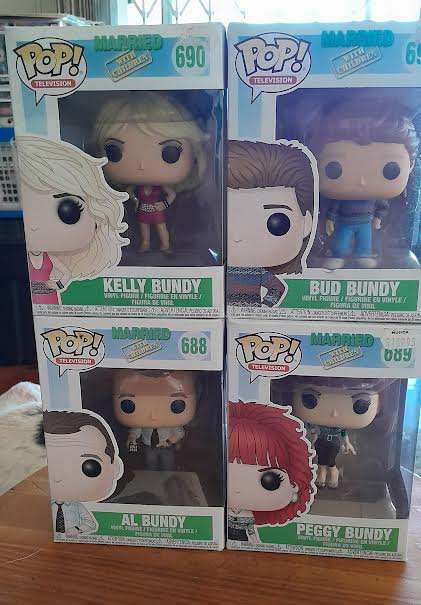 Married with children Funko Pops! Slight Damage