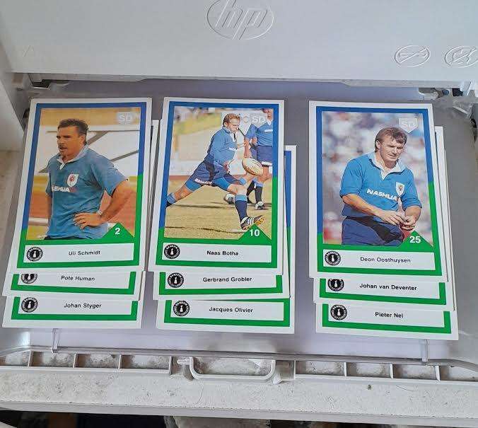 Sports Deck Rugby Cards Mix 1992 Currie Cup(23 Cards)
