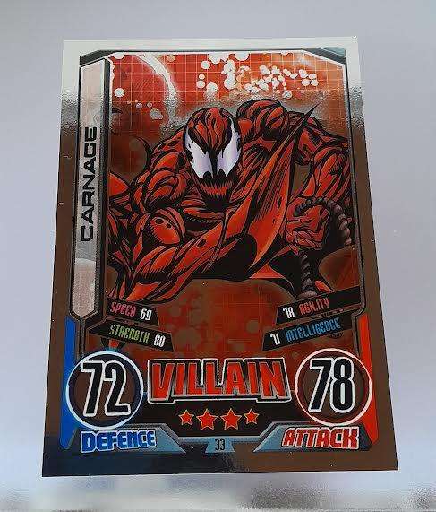 Topps Hero Attax Carnage