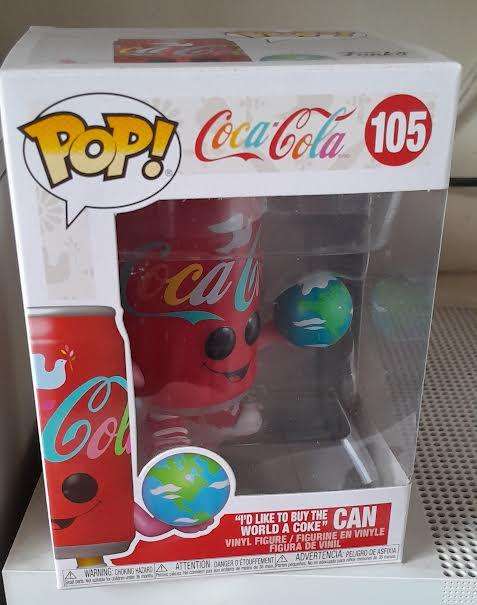 "I'D Like To Buy The World A Coke"Can Funko Pop!