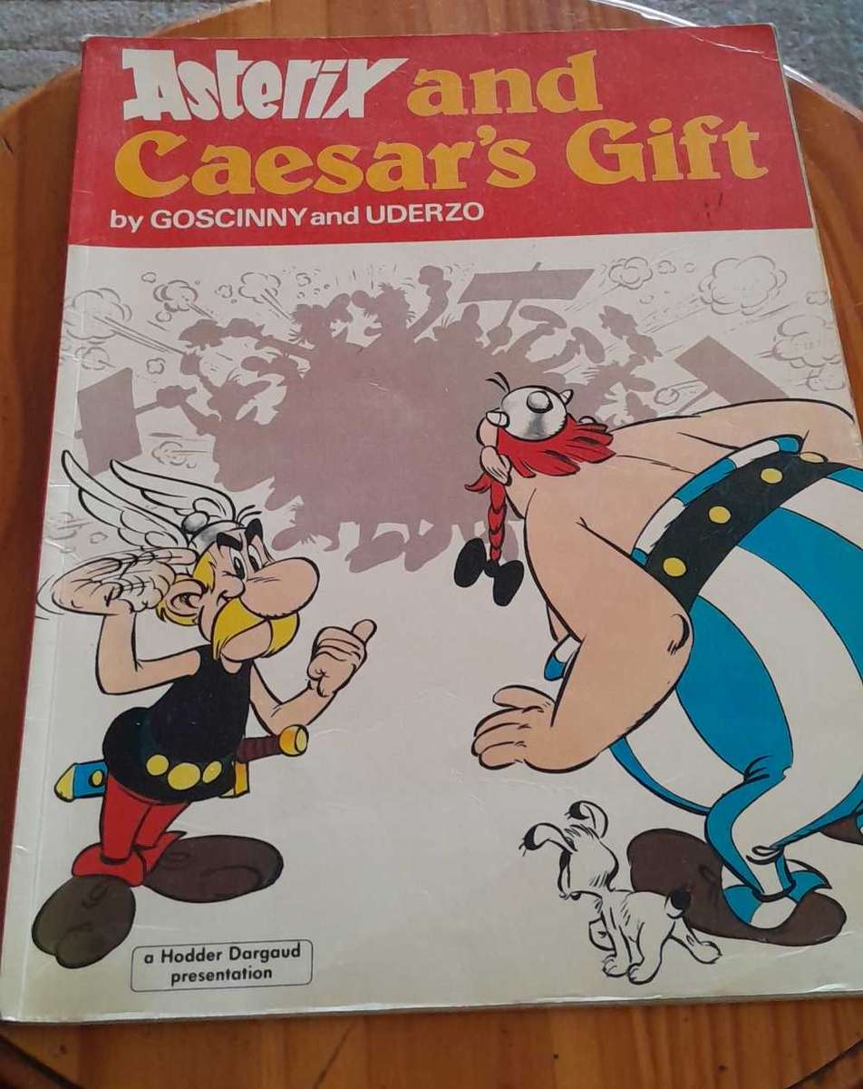 Asterix and Caesar's gift