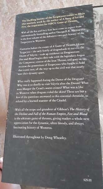 Fire and Blood-George R.R.Martin(Hardcover)