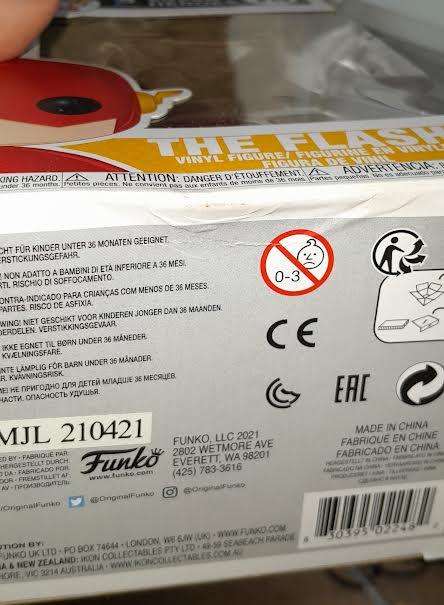 The Flash Funko Pop! Damaged