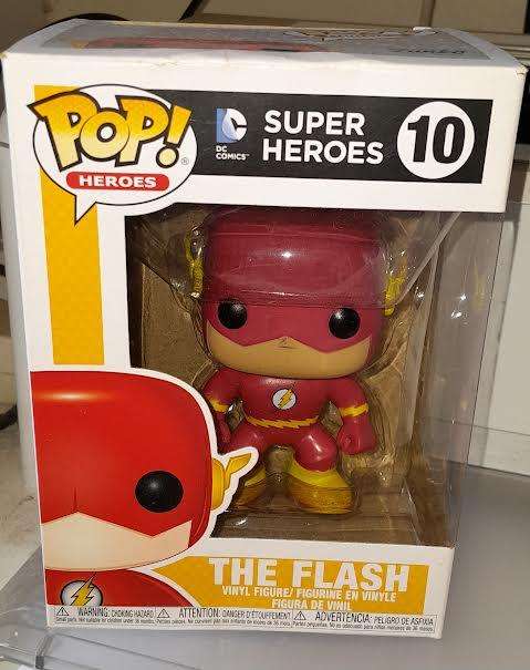 The Flash Funko Pop! Damaged