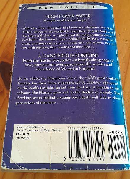 Night over water&A Dangerous Fortune-Ken Follett