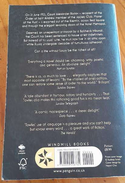 A Gentleman in Moscow-Amor Towles