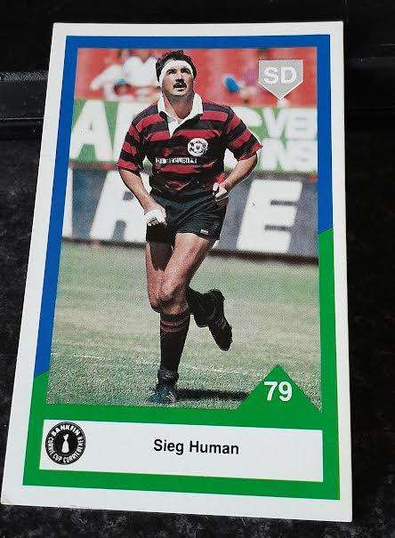 Sports Deck Rugby Card Sieg Human