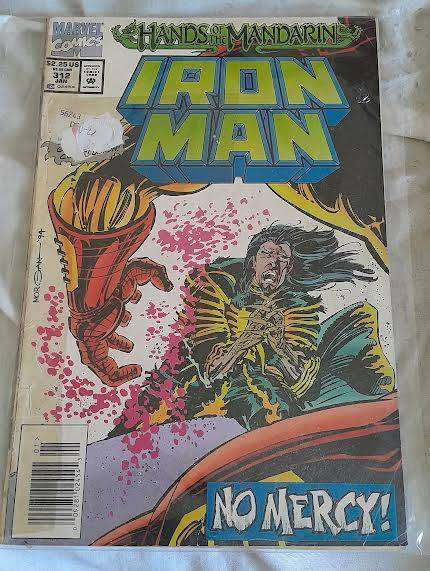 Iron Man Comic No 312 January 1994