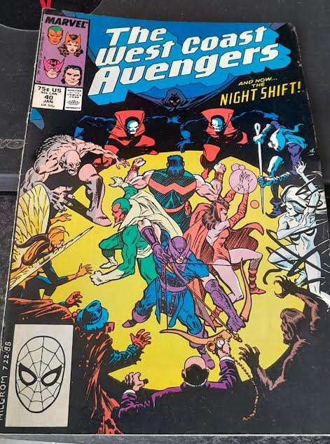 West Coast Avengers#40 January 1989