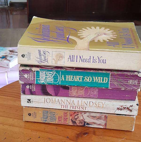 Johanna Lindsey books(All 5 for 1 bid)