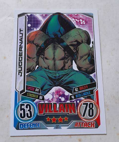 Topps Hero Attax Juggernaut