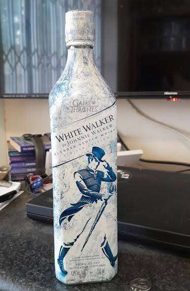 GOT White Walker by Johnnie Walker **Empty Bottle**