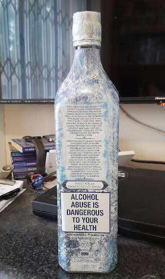 GOT White Walker by Johnnie Walker **Empty Bottle**