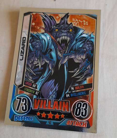 Topps Hero Attax Lizard