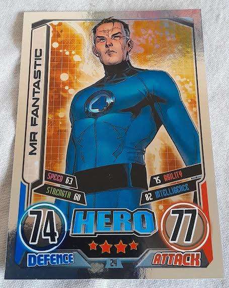 Topps Hero Attax Mr Fantastic