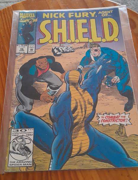 Nick Fury comic#36 June 1992