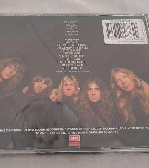 No Prayer for the Dying-Iron Maiden 2 CDs