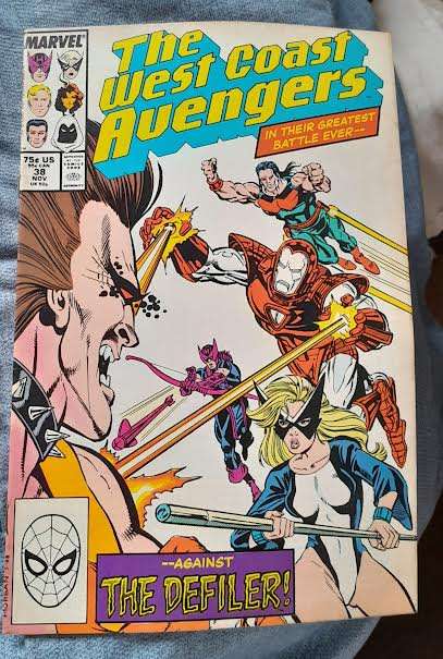 The West Coast Avengers#38 November 1988