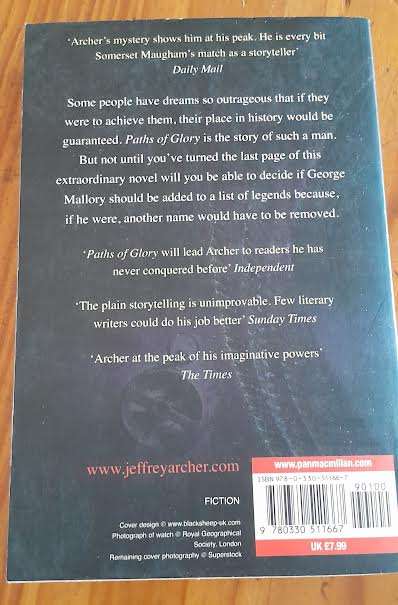 Paths of Glory-Jeffrey Archer