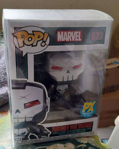Punisher War Machine with Free Pop Protector