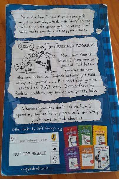 Diary of a wimpy kid Rodrick Rules-Jeff Kinney