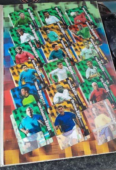 Simba World Soccer Icons Trading Cards in Limited Collectors Album