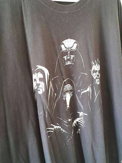 Sith Lords Bohemian Rhapsody Mens T-Shirt Size 2XL