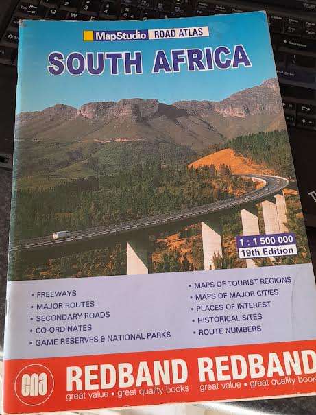 South Africa Mapstudio Road Atlas 19th Edition