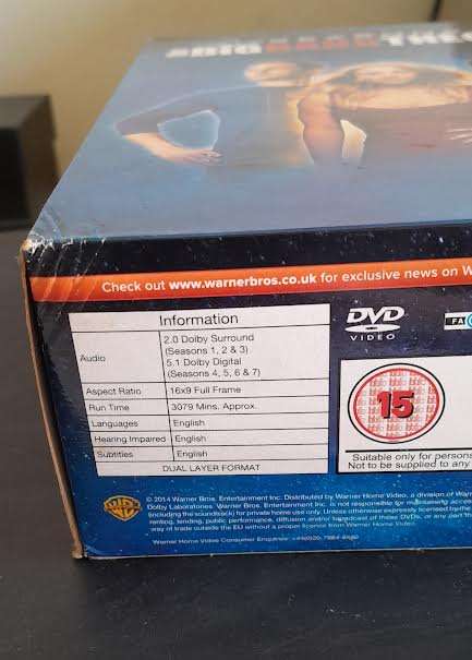 The Big Bang Theory Seasons 1-7 DVD