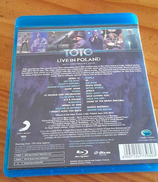 Toto 35th Anniversary Live in Poland