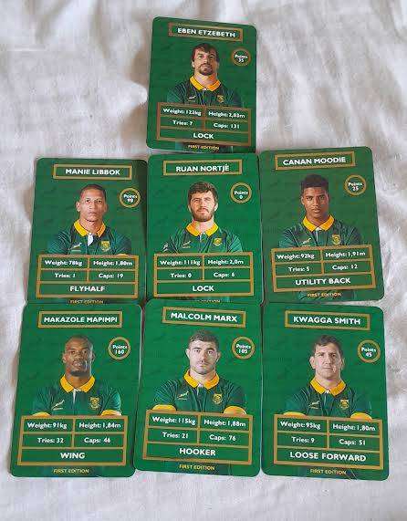 Pick n Pay Springbok Rugby Cards 7