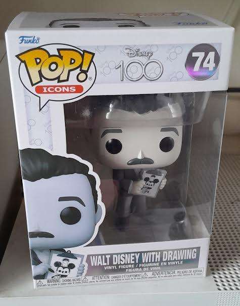 Walt Disney with Drawing Funko Pop!