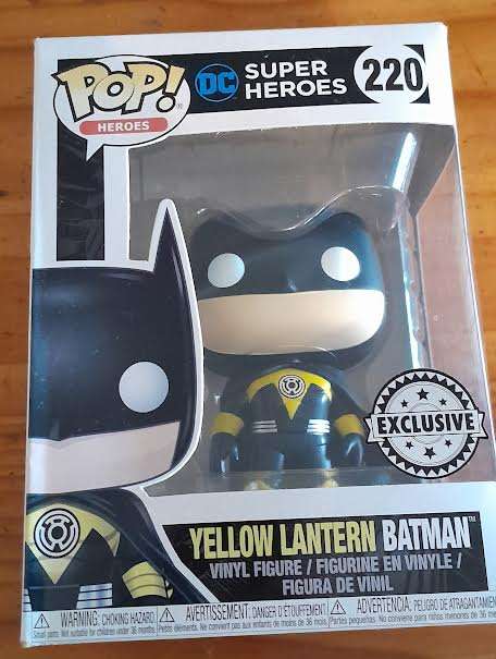 Yellow Lantern Batman Funko Pop!