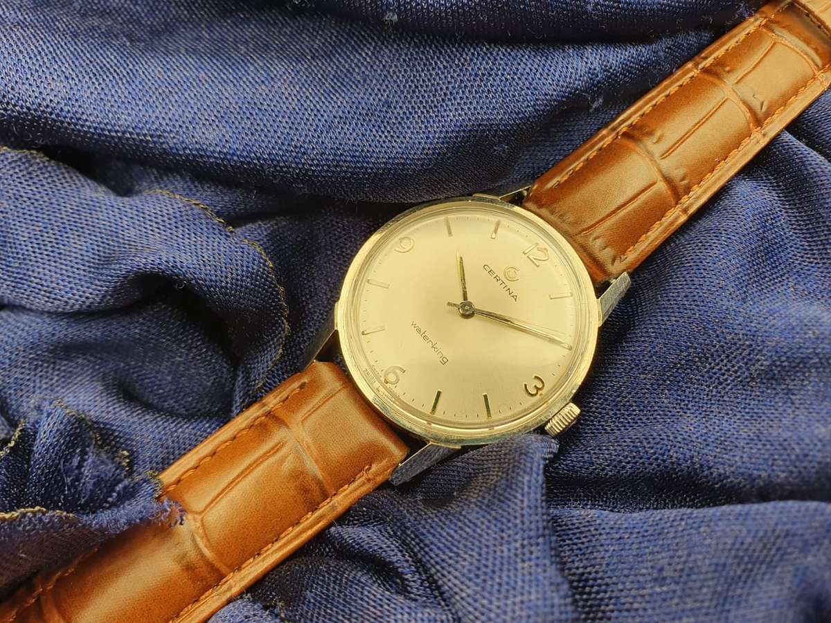 Vintage Stainless Steel Certina Waterking