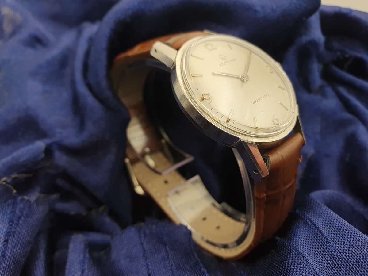 Vintage Stainless Steel Certina Waterking