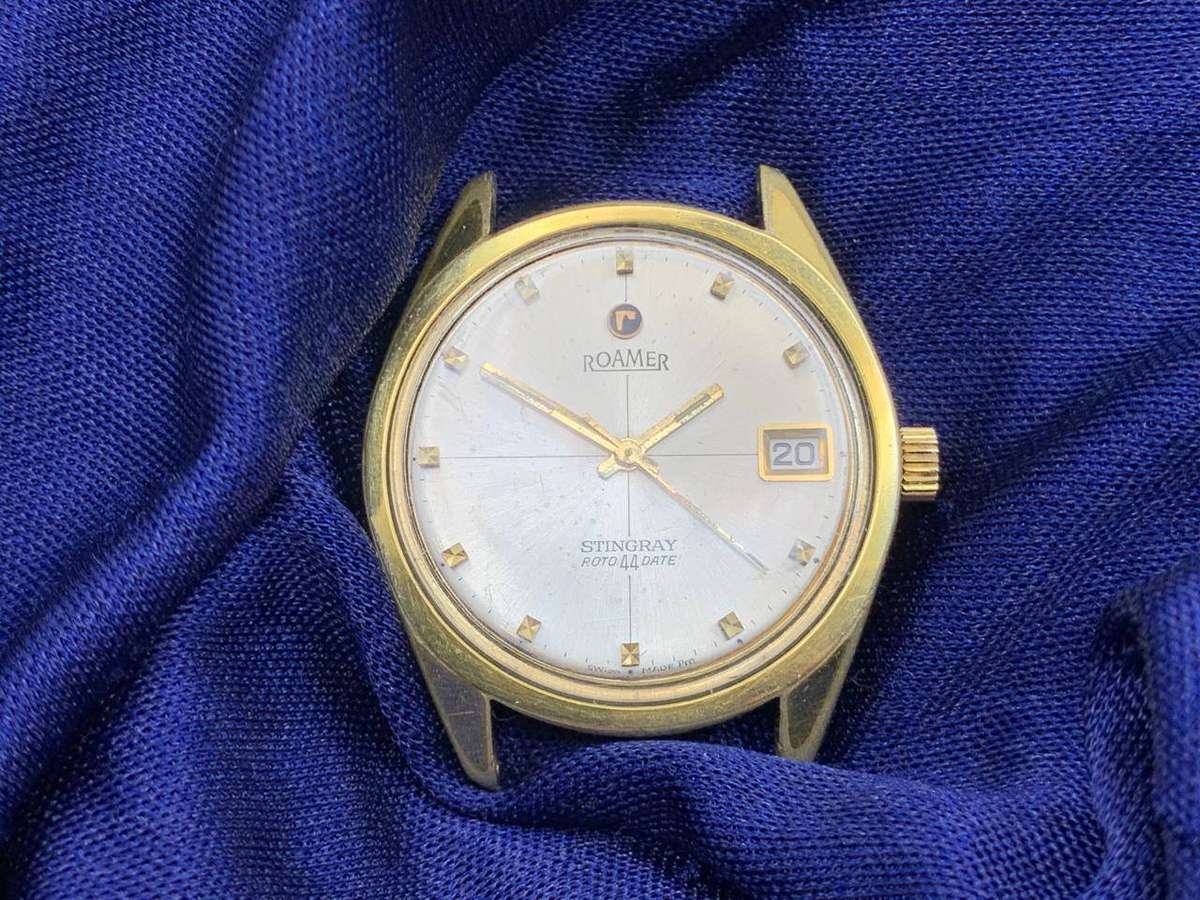 Roamer Stingray Roto 44 Date Self-winding Vintage Watch