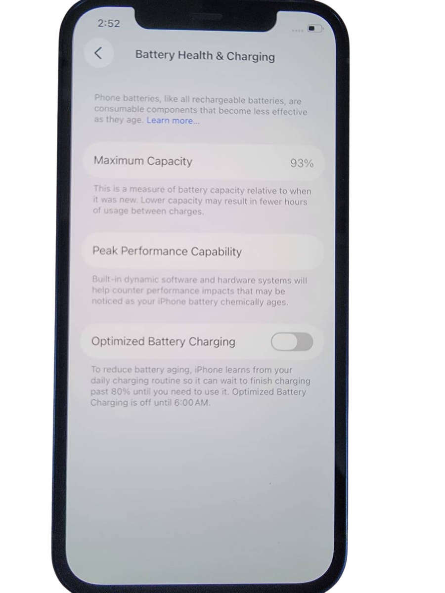IPhone 12 128GB (Blue) Dual Physical Sim