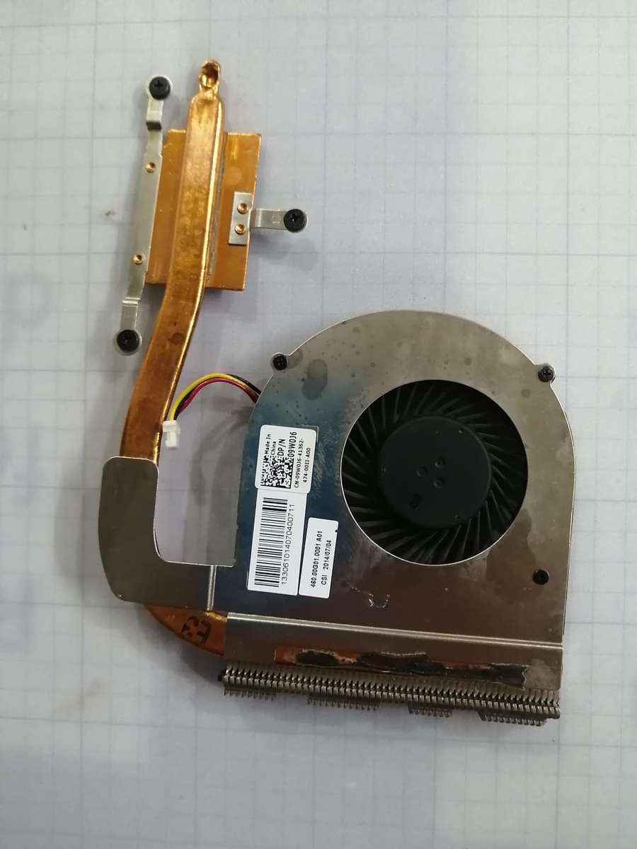 (c)Dell Inspiron 3541 3543 CPU Cooling Heatsink with Fan CN-09W0J6