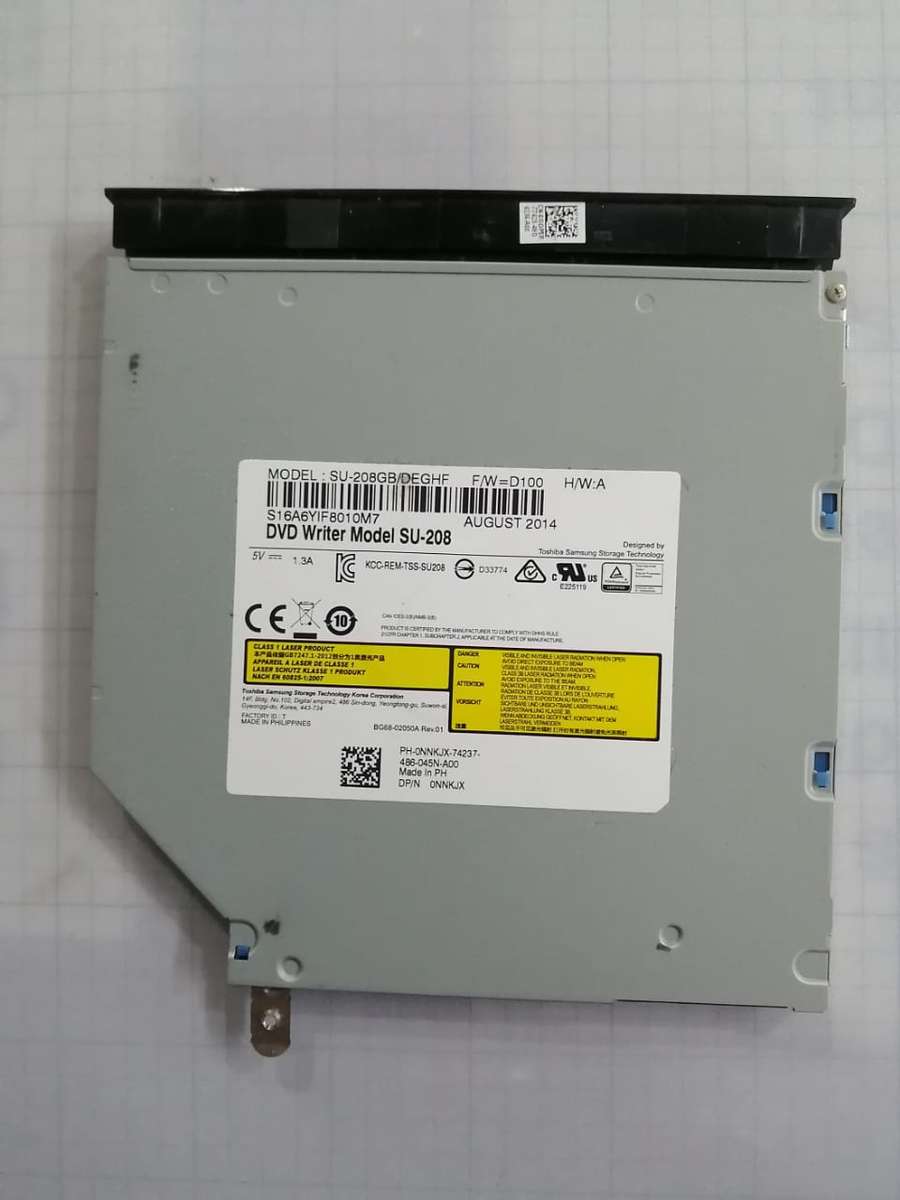 (D)Toshiba Samsung SU-208 Super Ultra Slim Internal CD DVD Writer Drive For Laptop