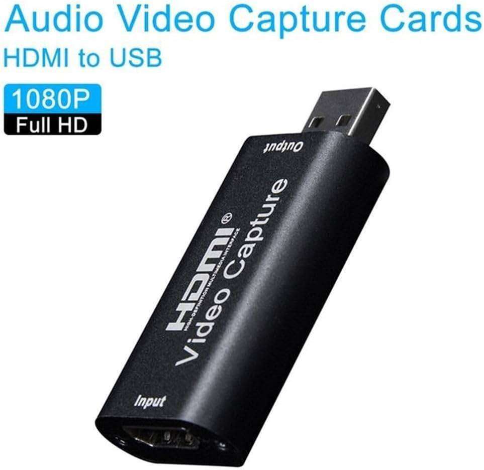 HDMI to USB Video Capture Card | 4K Input | 1080p Output | Live Streaming | Plug & Play