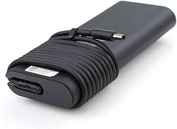 Dell Original 90W Small Pin 4.5mm barrel AC Adapter with SA Power Cord