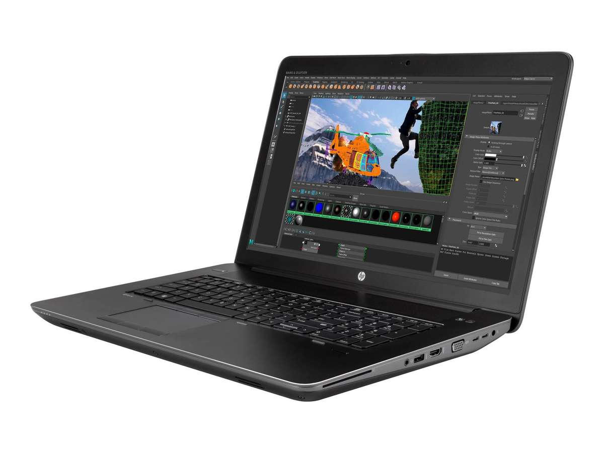 HP ZBook 17 G4 Mobile Workstation Core i7 7th Gen 17.3 32GB RAM 1TB SSD 6GB NVIDIA QUADRO P3000 GPU
