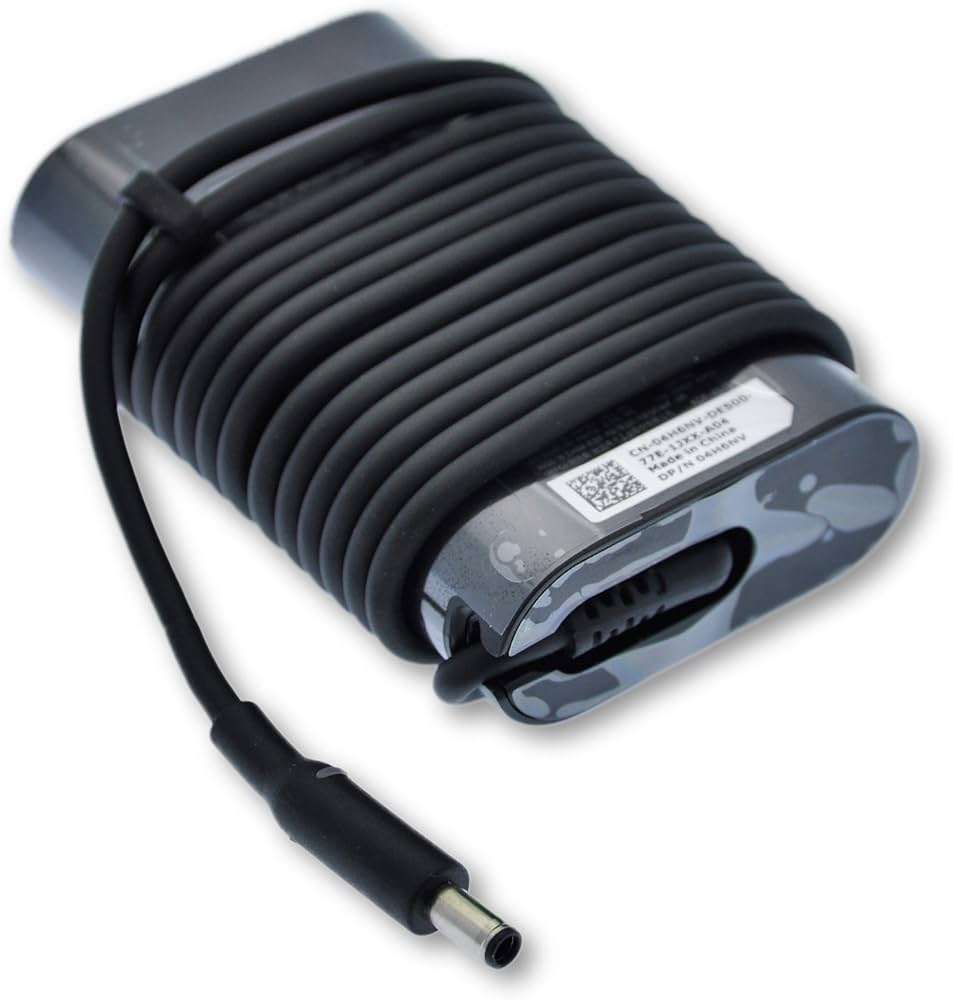 Dell Original 45W Small Pin 4.5mm barrel AC Adapter with SA Power Cord