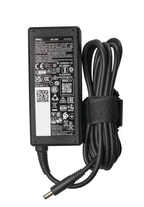 Genuine Dell 65W Small Pin 4.5mm Barrel 19.5V 3.34A Notebook Charger with SA Power Cord