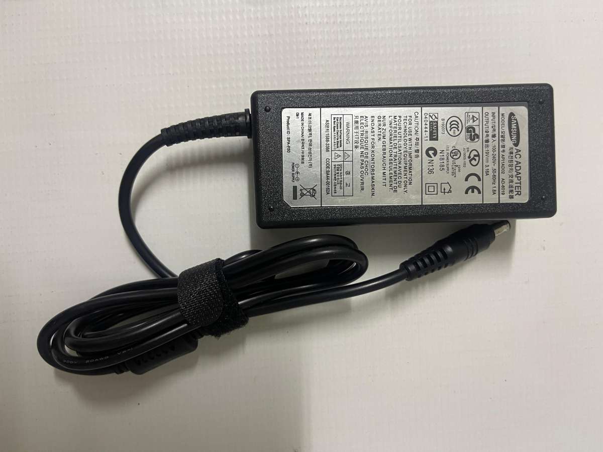 Samsung Laptop Charger 19V 3.16A (5.0mm Pin) 60W