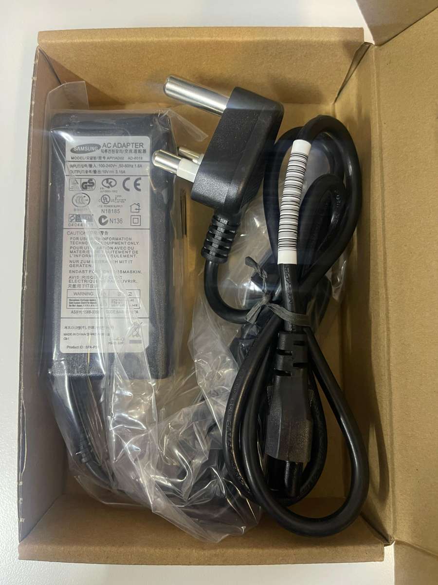 Samsung Laptop Charger 19V 3.16A (5.0mm Pin) 60W